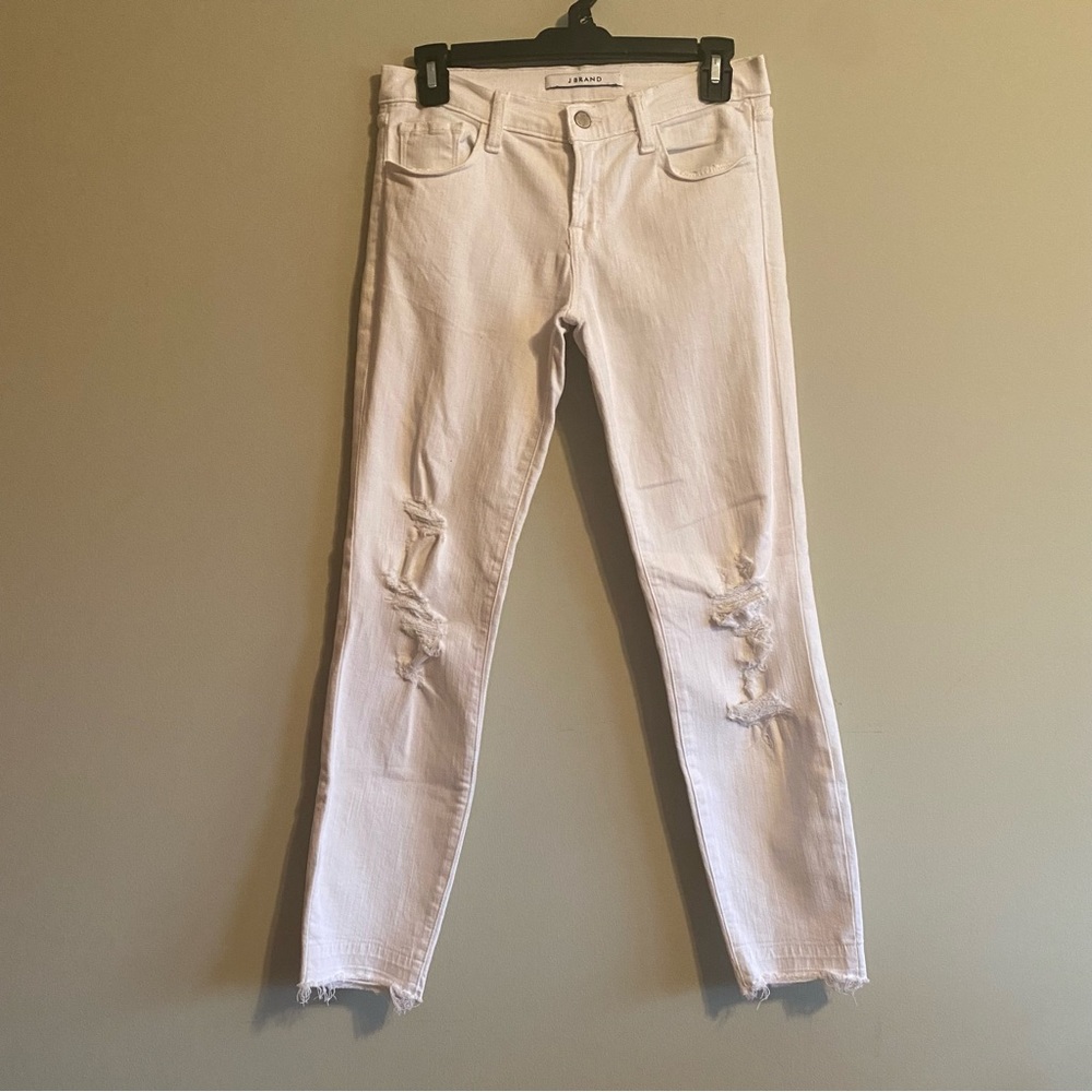 J Brand 9326 Low Rise Crop Skinny Jeans - Demented - Picture 4 of 8